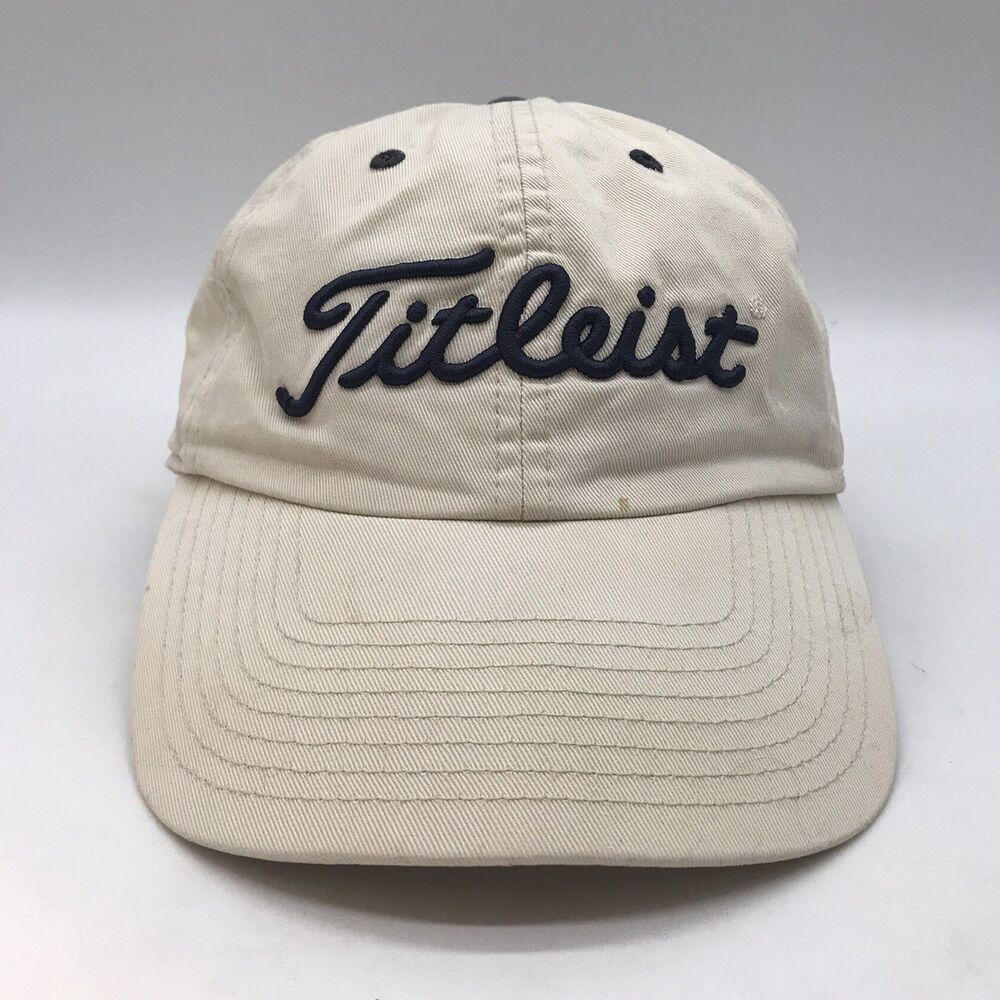 Titleist 3D Spellout Logo Cap UVA Cavaliers Strapback Twins Enterprise Twill Cap
